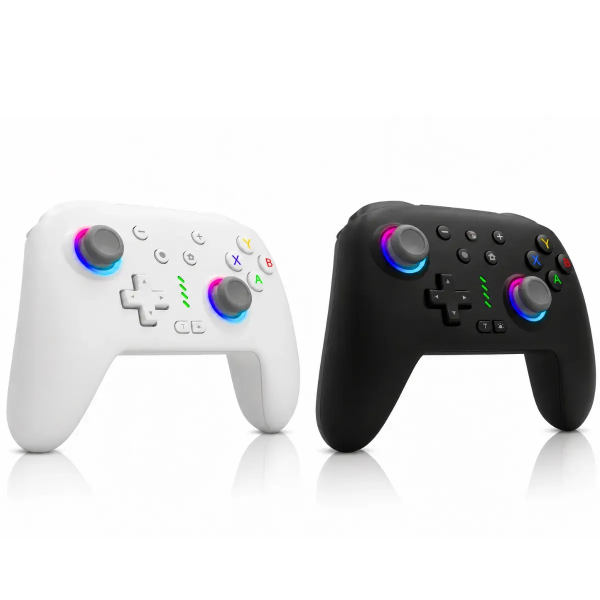 Controle Joystick Sem Fio Branco