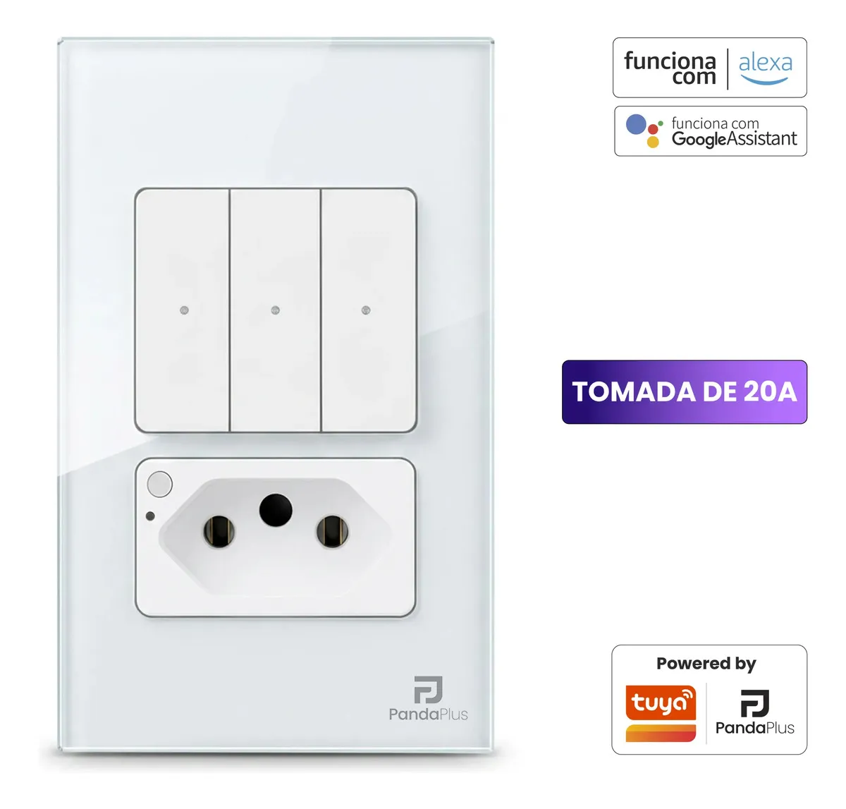 Interruptor Inteligente Panda Plus Wi-Fi Touch