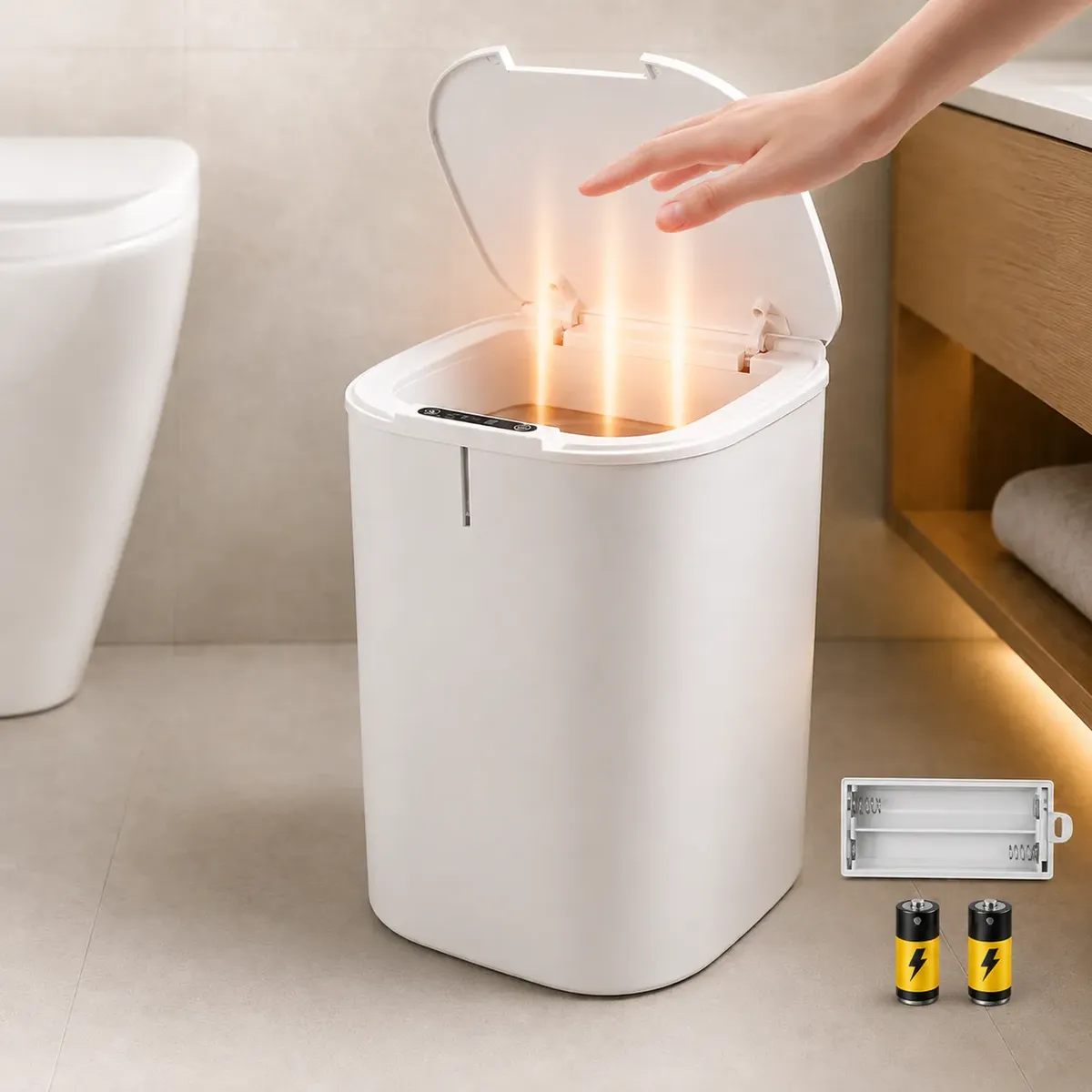 Lixeira Inteligente 16L Sensor Automatico